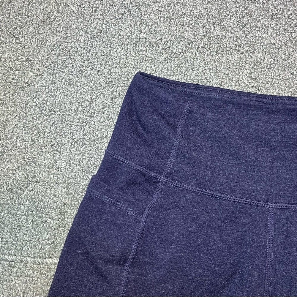 Baleaf Athleisure Workout Shorts with Pockets Womens Size Small Blue Yoga - Picture 2 of 7
